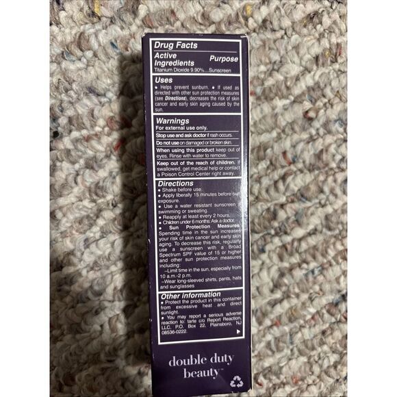 Tarte Broad Spectrum SPF 15 Shape Tape Cloud Coverage. 53N Deep Neutral - Picture 5 of 9